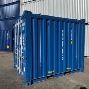 Refurbished 10ft Open Top Shipping Container - Steel Floor