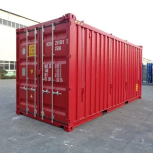 Refurbished 20ft High Cube Open Top Shipping Container - Steel Floor